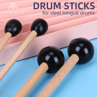Tongue Drum 6 pouces Steel Tongue Drum Set 8 Tune Hand Pan Drum Pad Tank  Sticks Percussion Instruments Accessoires