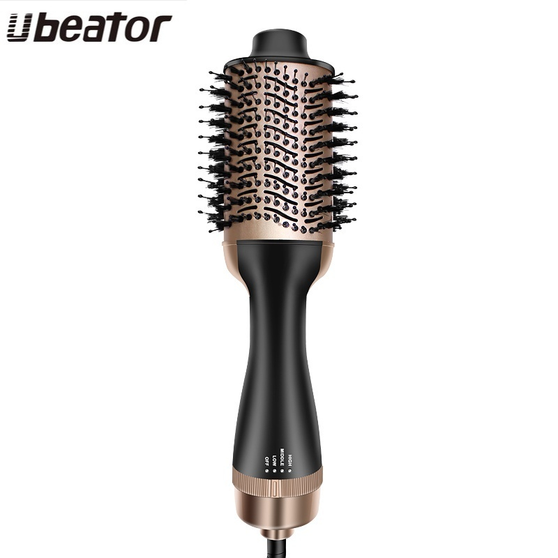 Brand Box]Ubeator Hot Air Brush Comb Dryer Hair Curler Hot Cool