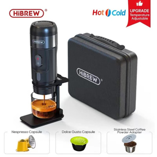 HiBREW Coffee Machine Cafetera Hot/Cold 5in1 Multiple 19Bar Dolce Gusto  Milk&Nexpresso Capsule ESE pod Ground Coffee H3A