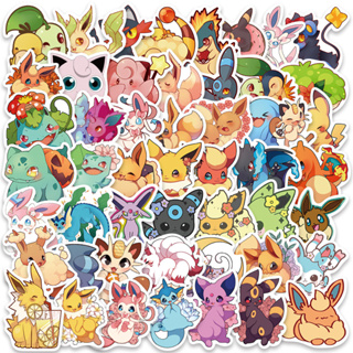 Eevee & Eeveelution Pokemon Vinyl Waterproof Sticker -   Cute pokemon  pictures, Pokemon stickers, Cute pokemon wallpaper