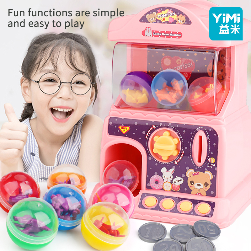 Yimi Educational Toys Children Automatic Capsule Machine Coin-Operated ...