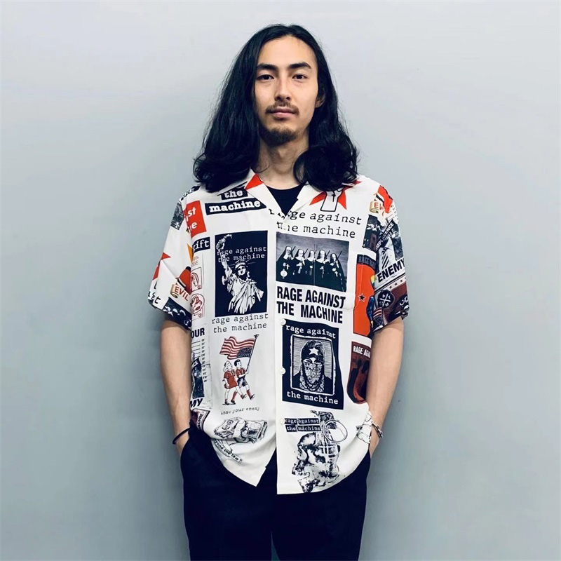 激レア XS Rage against the machine アロハシャツ