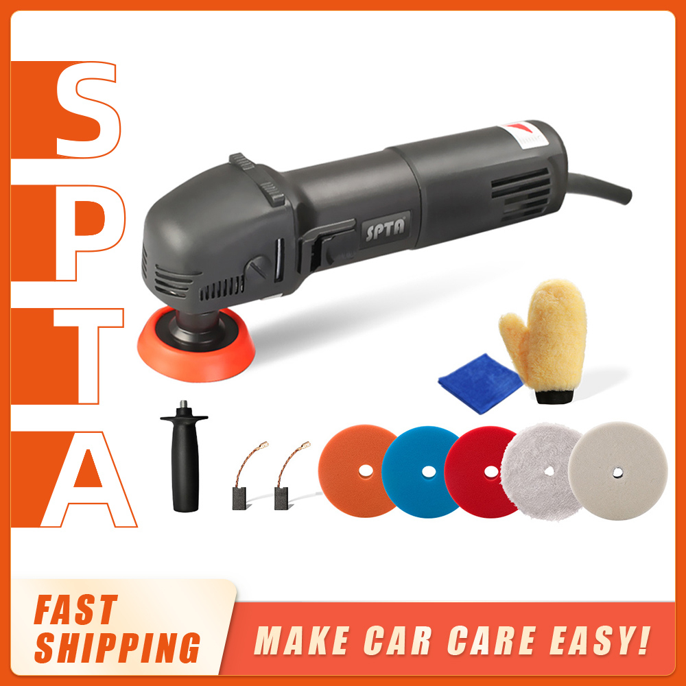 SPTA 3" Mini Polishing Machine Buffer Rotary Polisher Home DIY Micro