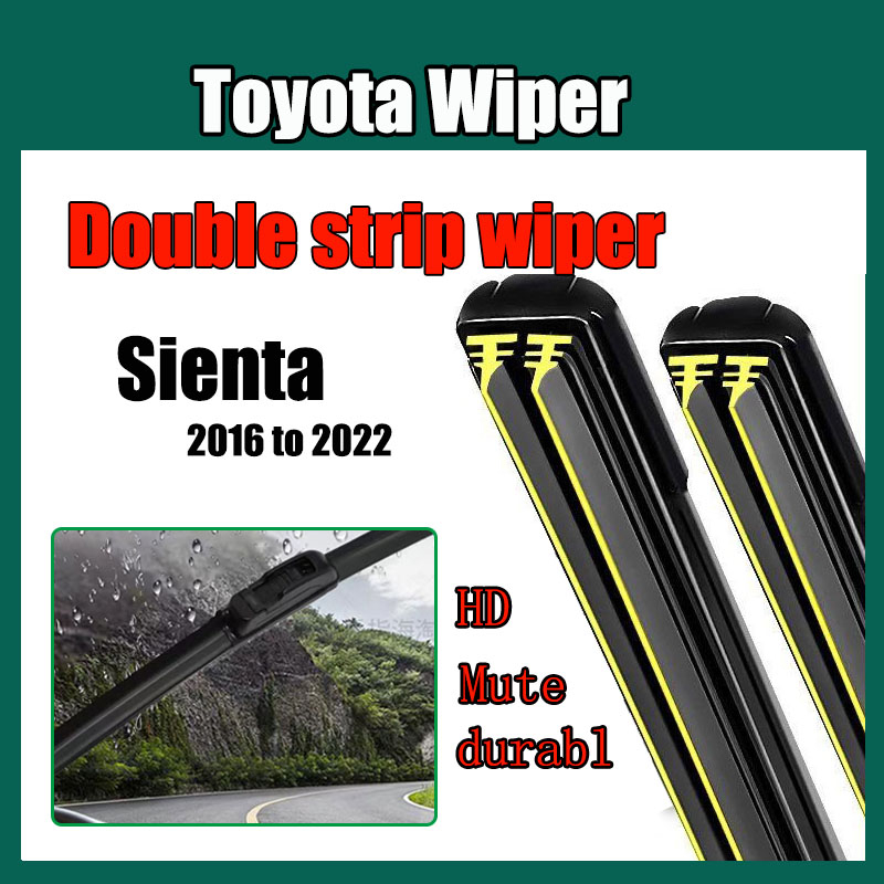 Toyota Sienta Wiper Blade for 2016 to 2022 SIENTA Car Window Wipers Shopee Singapore