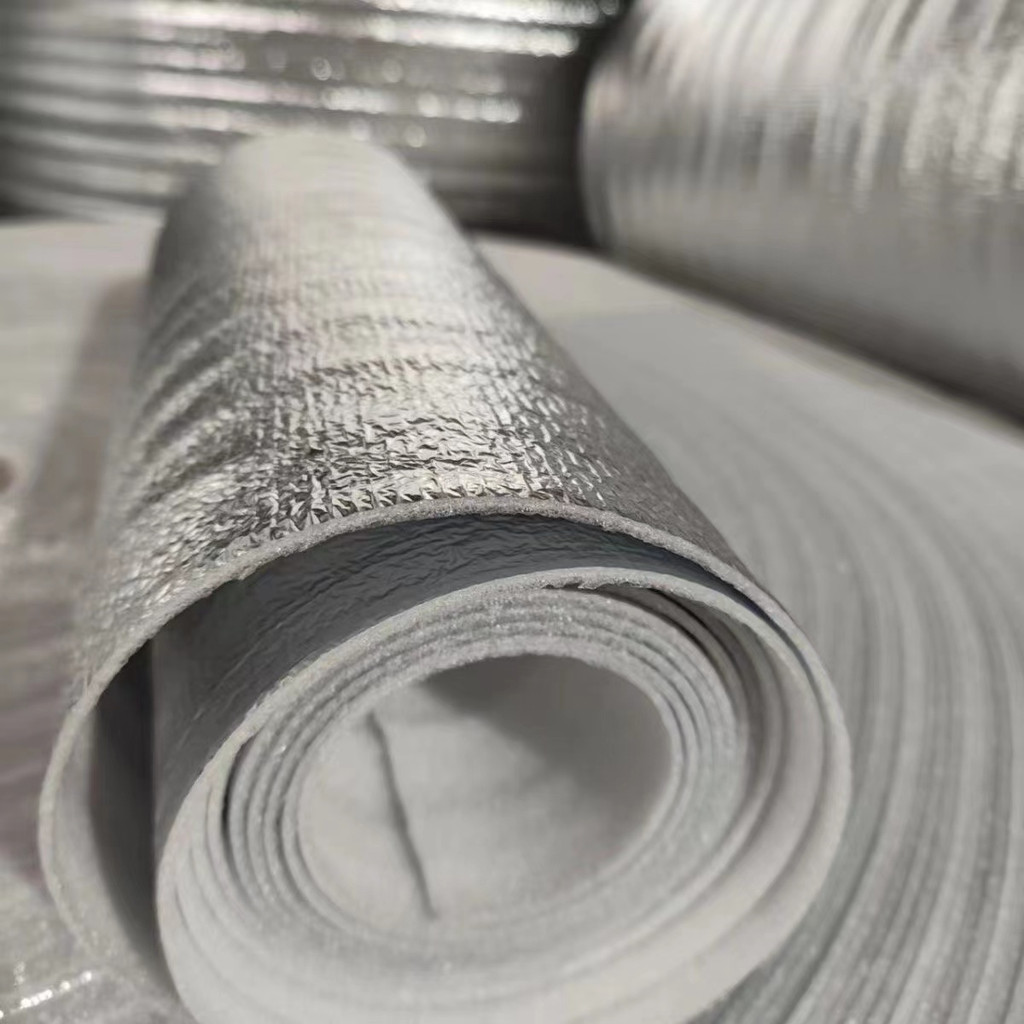 3mm Thick Aluminium Coated PE OPP Foam Roll Sheet Sound Insulation ...
