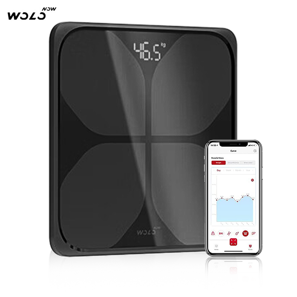 WOLONOW Intelligent Body Fat Scale Pro Rechargeable Intelligent ...