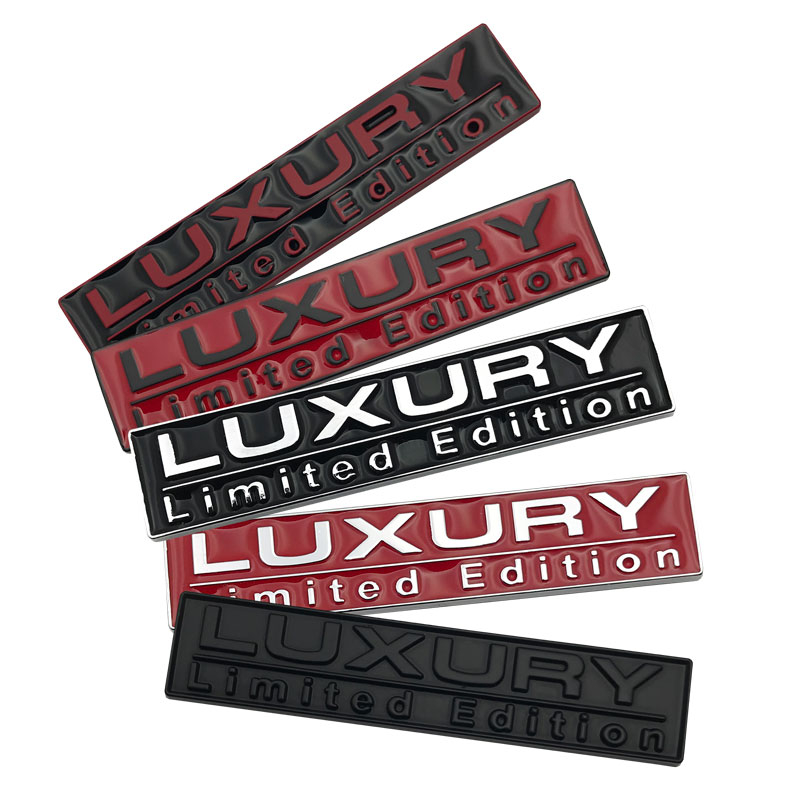 New 3D Metal Sticker Luxury Limited Edition Universal Car Stickers Car ...