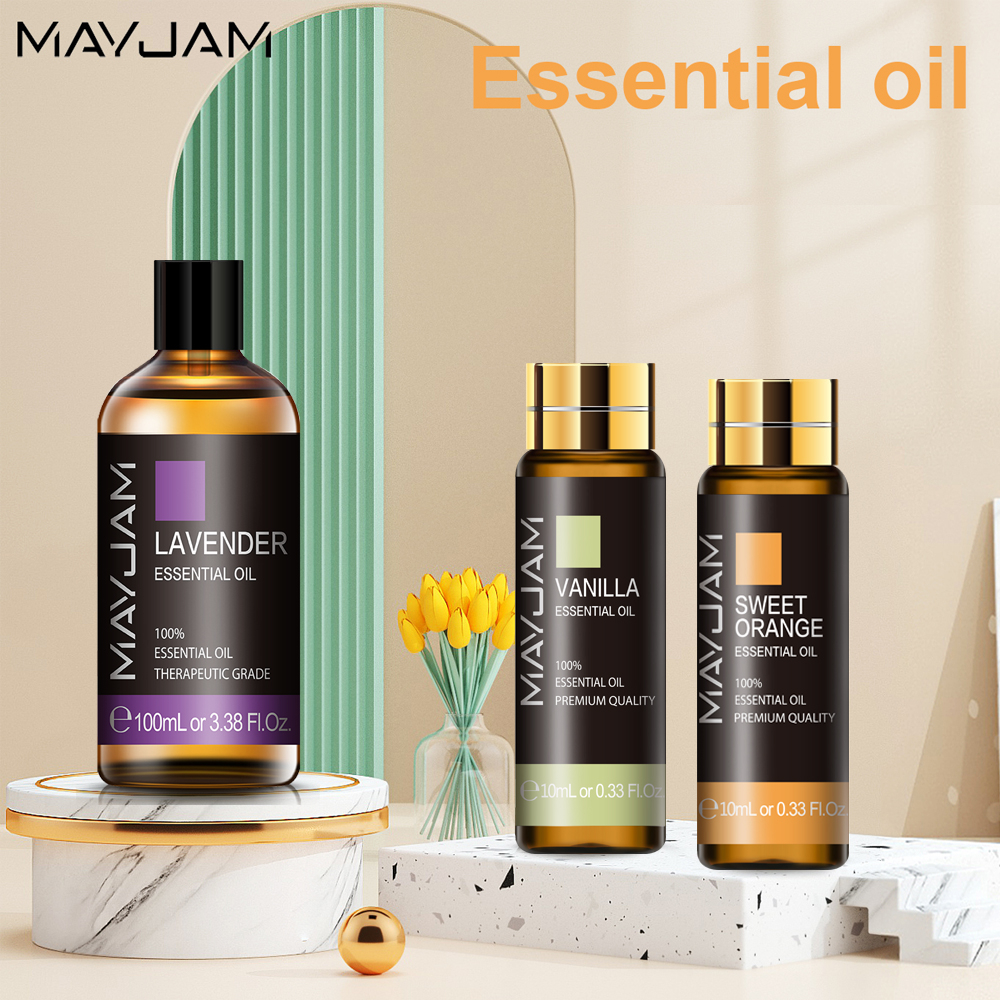 [10ML or 100ML ] MAYJAM Natural lavender Essential Oil for Office ...