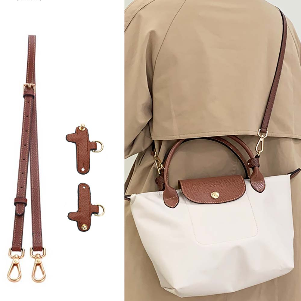 DIY Longchamp Punchfree Crossbody Bag Strap Leather Mini Shoulder