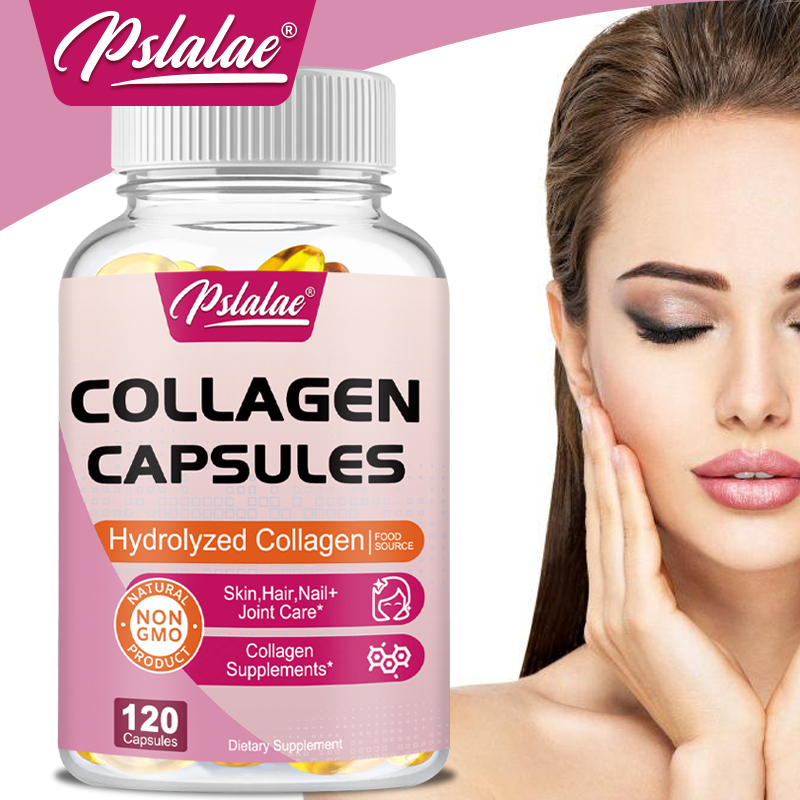 Collagen Complex Capsules - Collagen Supplement for Men and Women, Anti-Aging Collagen for Skin Hair Growth, Nails, Joints
