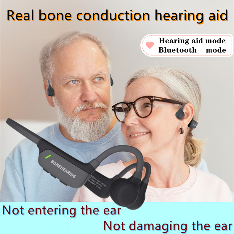 Ready Stock Hot Bone Conduction Hearing Aid Wireless Hearing Aid