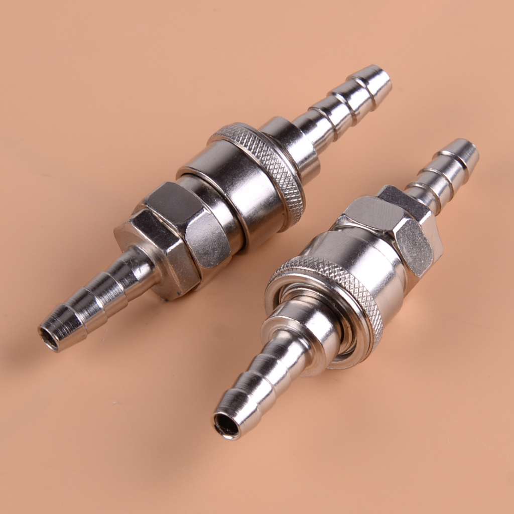 2 set Male & Female Quick Release Gas Hose Nozzle Connector Coupling