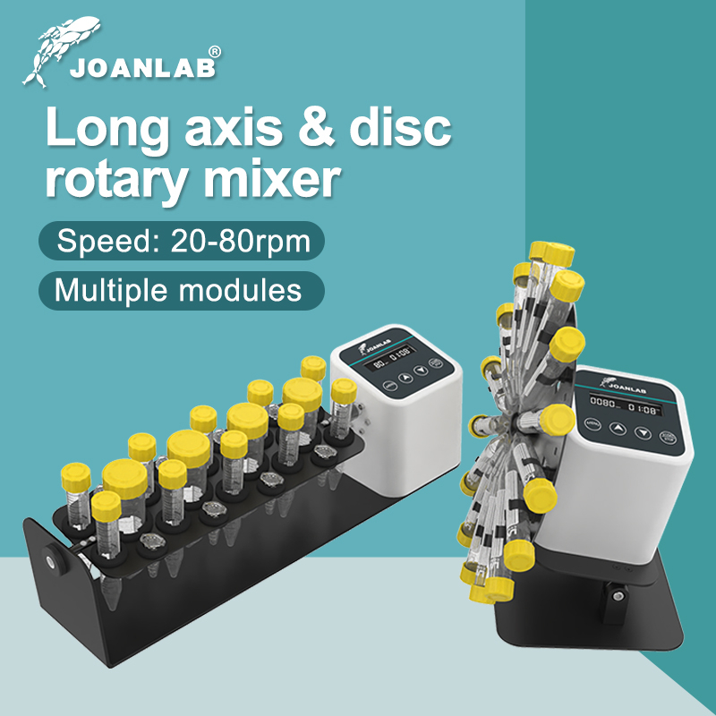 JOANLAB Long Axis Rotary Mixer 2ml Blood Mixer Disc Tilt Type Mixer