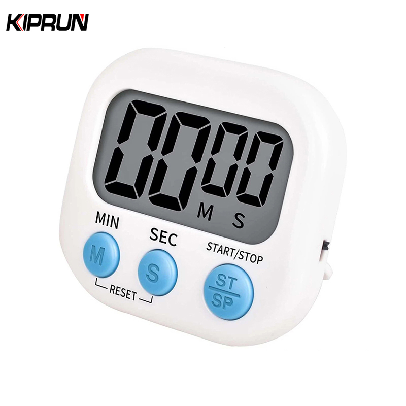 KIPRUN Kitchen Timer Large Magnetic LCD Digital Kitchen Countdown Timer ...