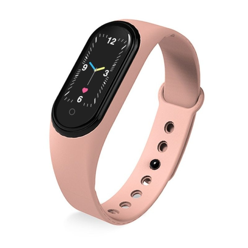 M5 smart bracelet Bluetooth call music playback smart bracelet IP67 waterproof smart watch blood pressure fitness tracker wristband Shopee Singapore