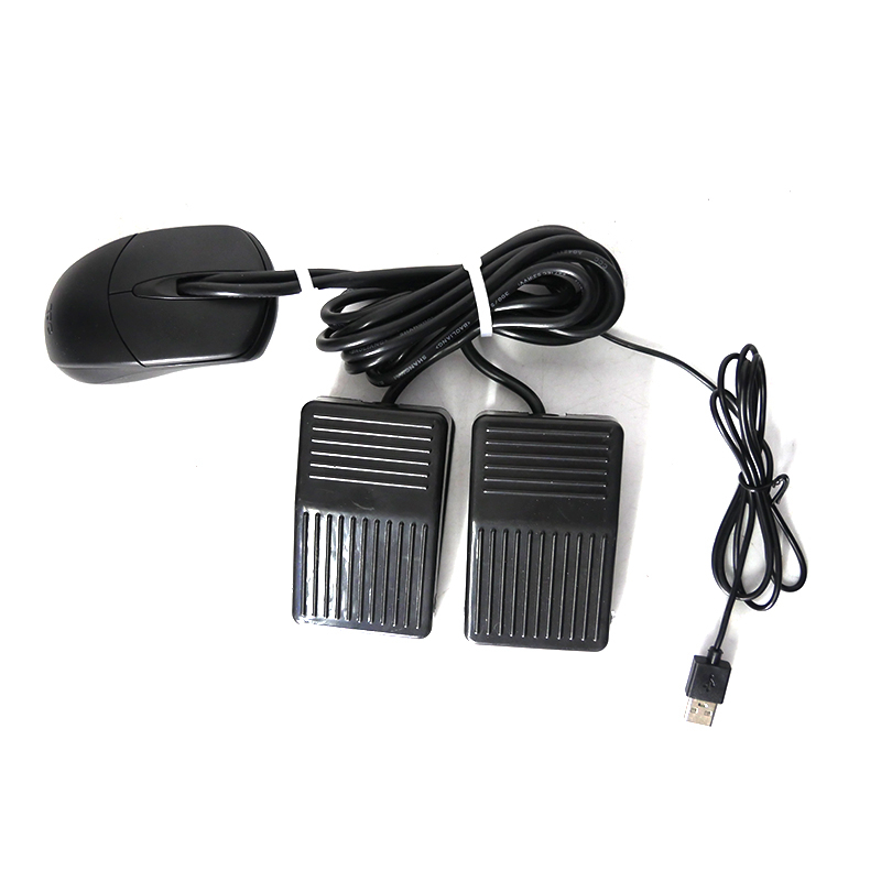 USB Foot Switch Keyboard Pedal for PC Arcade Shotting Game Accessory