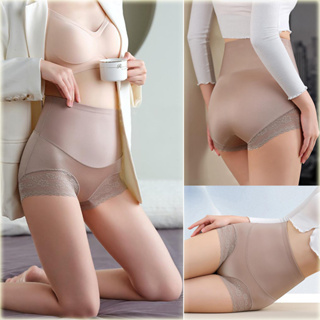 Cheap Flarixa Thin Material Girdle Shorts High Waist Slimming Tummy Control  Body Shaper Panty Underwear with Support for Women