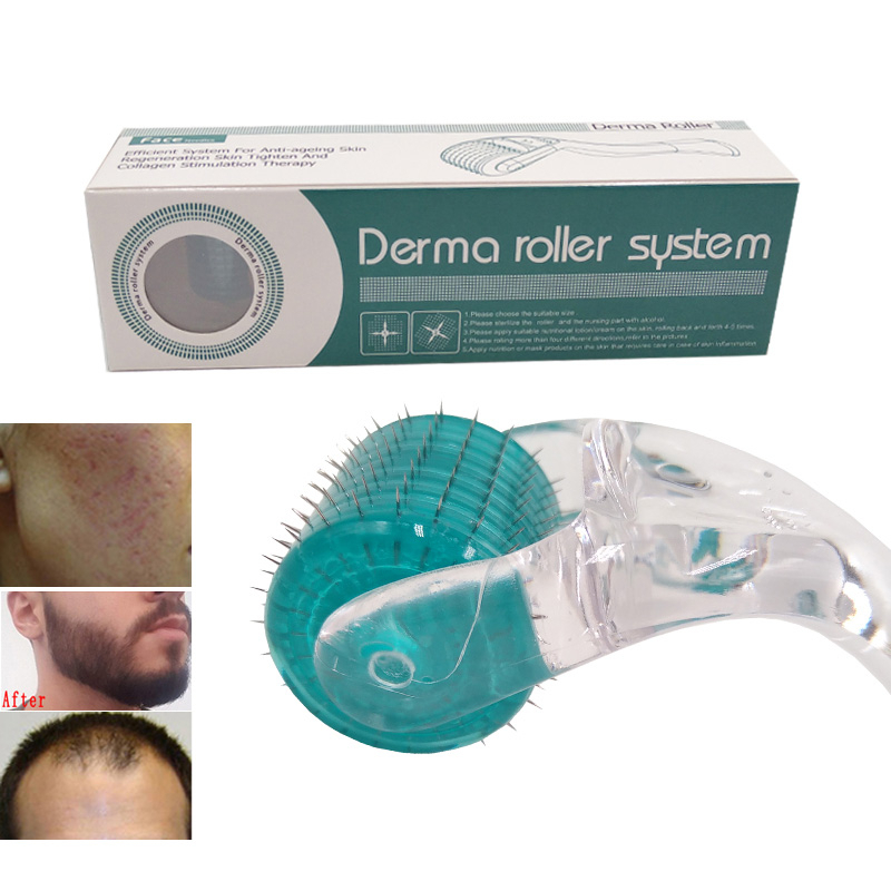 DRS Dermaroller System 192 Real Needle Microneedle Derma Roller Skin Treatment and Hair Regrowth