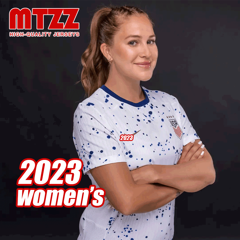 MTZZ Women's Edition 2324 USA Jersey Home Away Soccer Football shirt