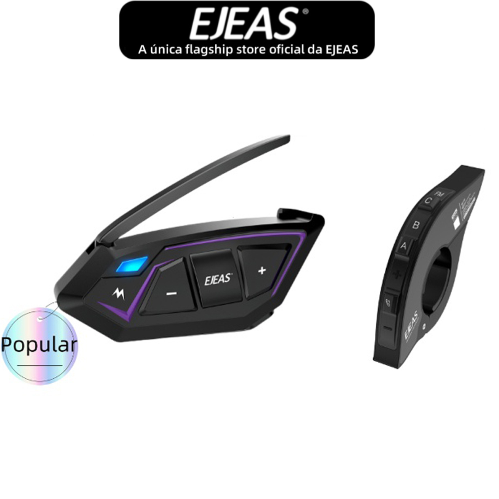 EJEAS EUC Controller and MS8 Motorcycle Wireless Helmet Bluetooth MS8 Headset