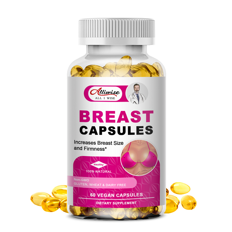 Alliwise Breast Enhancement Capsules for Breast Enlargement Enhance and Tighten The Chest Increase Nutrition and Prevent Sagging