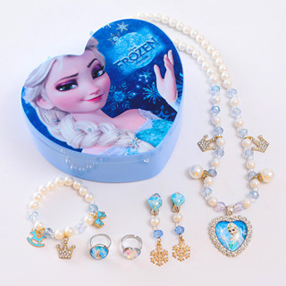 Frozen Sofia Hair Accessories Necklace Bracelet Jewelry Gift Box