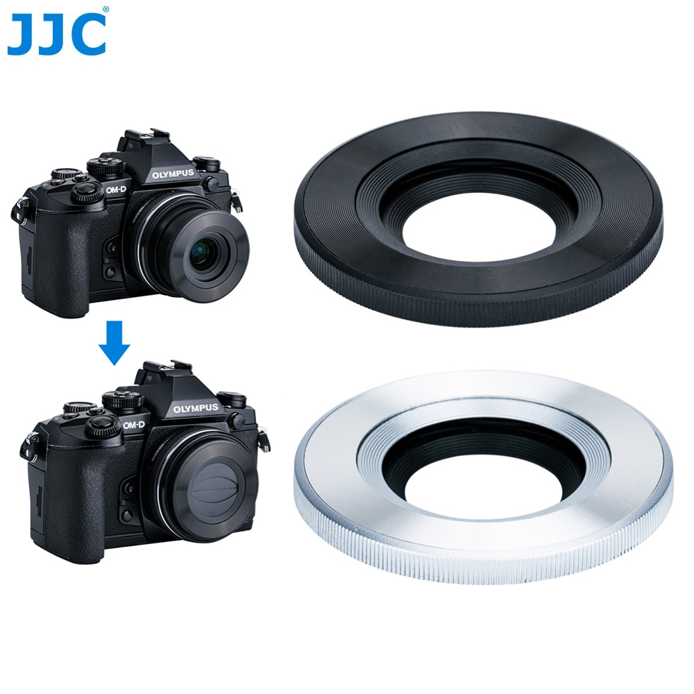 JJC Z-O14-42 Auto Lens Cap Replace LC-37C for Olympus M.ZUIKO