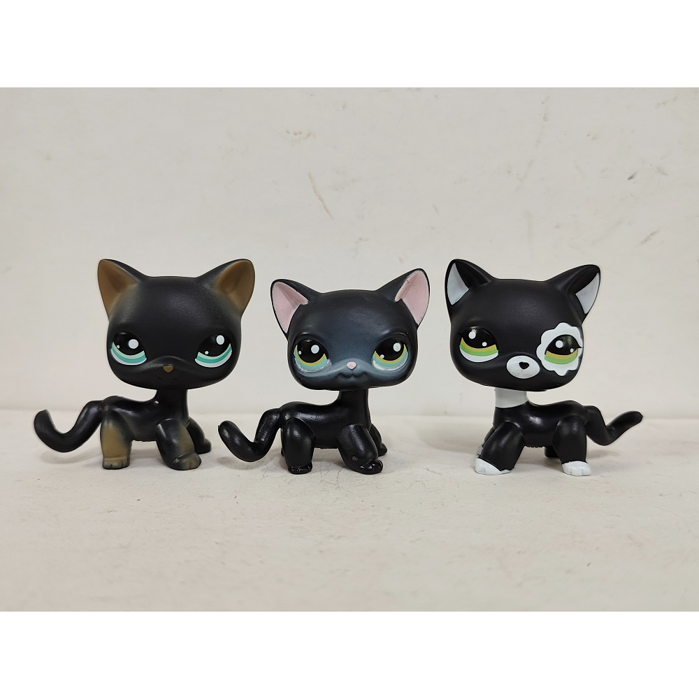 Lps black 2024 shorthair cat