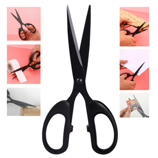 Deli Metal Scissors Multifunction Kawaii Curved Cutting Larger