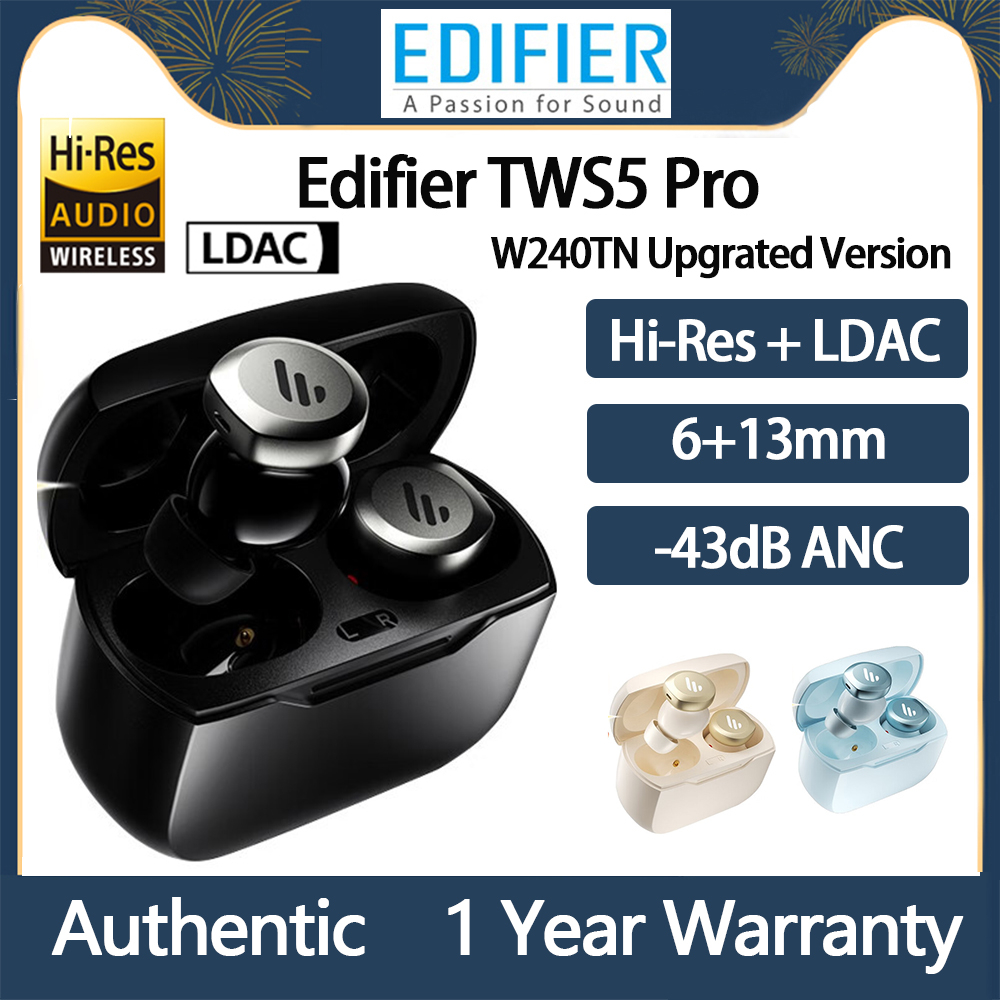 2023 New Arrival Original Edifier TWS5 Pro W240TN Upgrated Versio