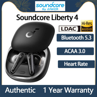 Soundcore by Anker Liberty 4 NC Wireless Noise Cancelling Earbuds TWS True  Wireless LDAC Hi-Res Noise Cancelling Earphones