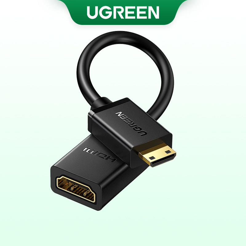 UGREEN Mini HDMI Adapter Cable Adapter Support 4K | Shopee Singapore