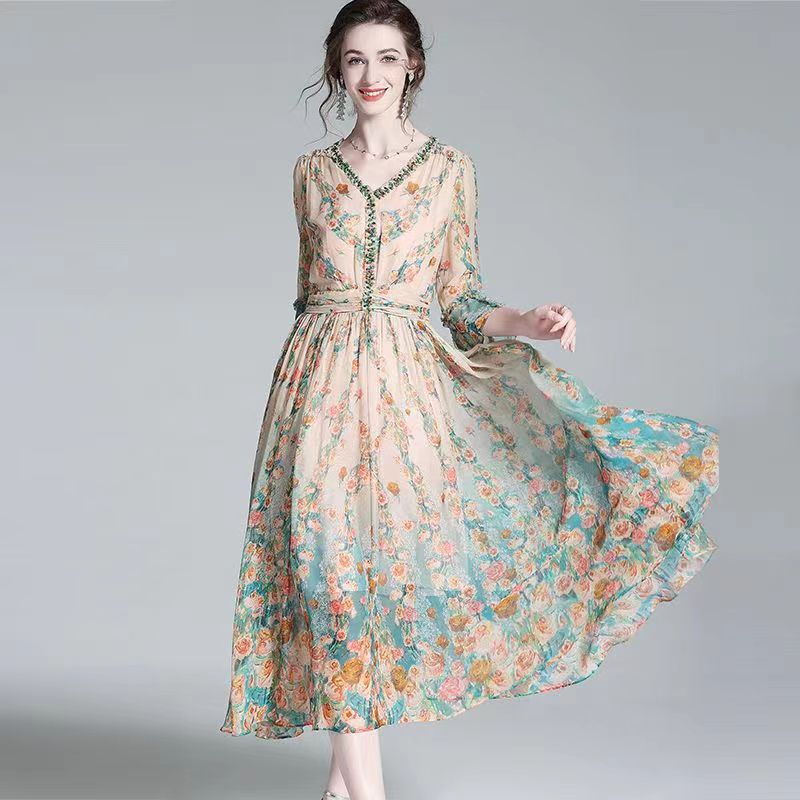 Chiffon and deals silk dresses