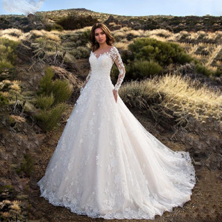 Elegant two clearance tone wedding gowns