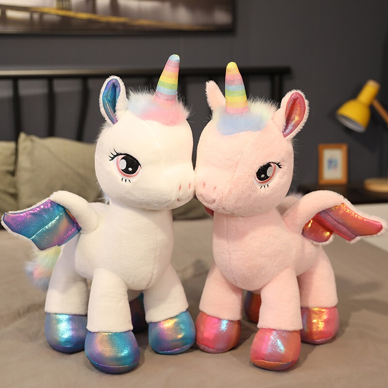 Rainbow Unicorn Doll Doll Children Plush Toys Girls Play House