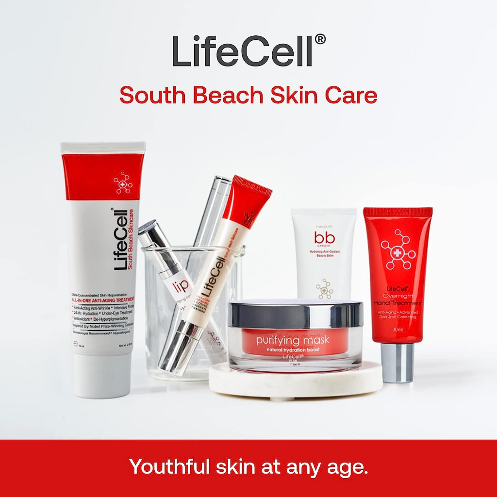 LifeCell Genuine South Beach Skincare All-in-One Anti-Aging Treatment 