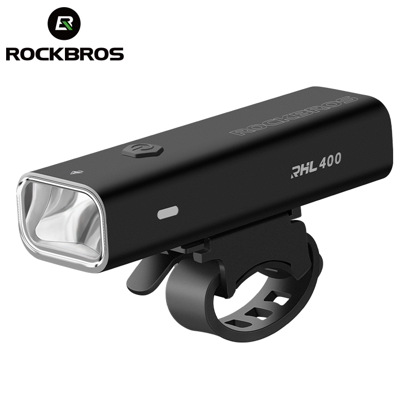 SG Delivery ROCKBROS Headlight Bicycle Charging USB Rainproof MTB Front