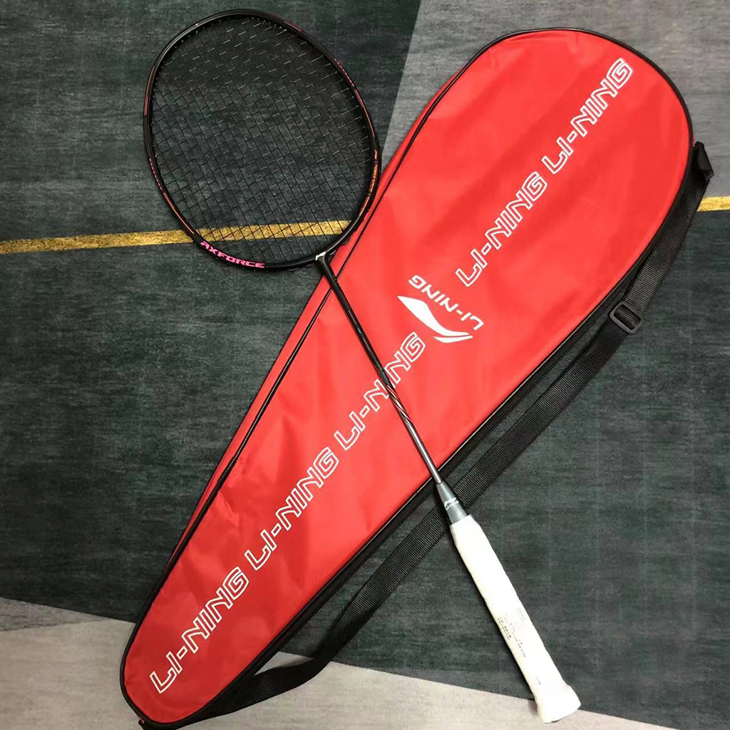 【Ready Stock】Li Ning Badminton Racket AXFORCE 80 Chen Long Professional ...