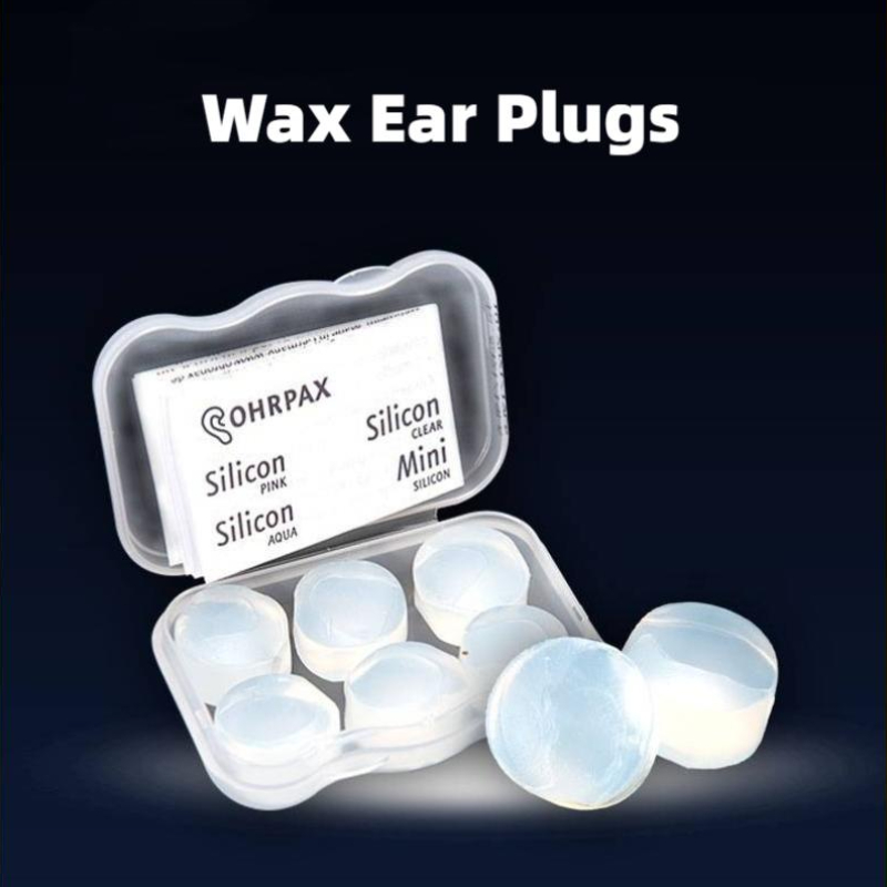 Wax Swim Ear Plugs for Swimming Silicone Wax Earplugs for Sleeping Gel