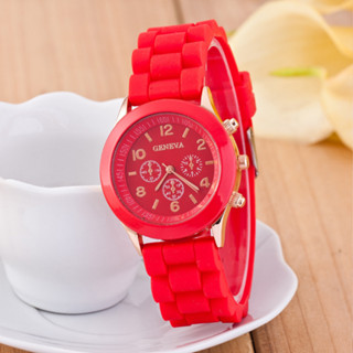 Geneva deals silicone watch