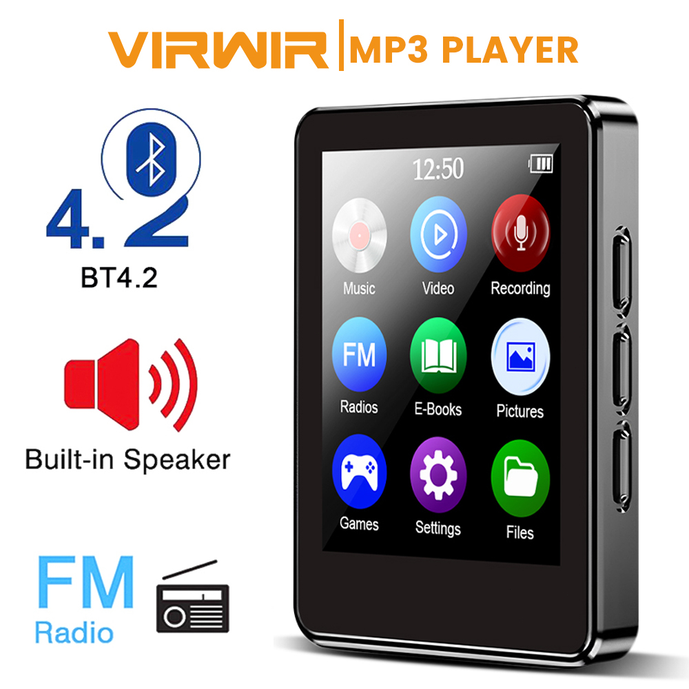 Bluetooth Mp3 Player Touch Screen Mini HIFI Music Play MP4 Walkman Shopee Singapore