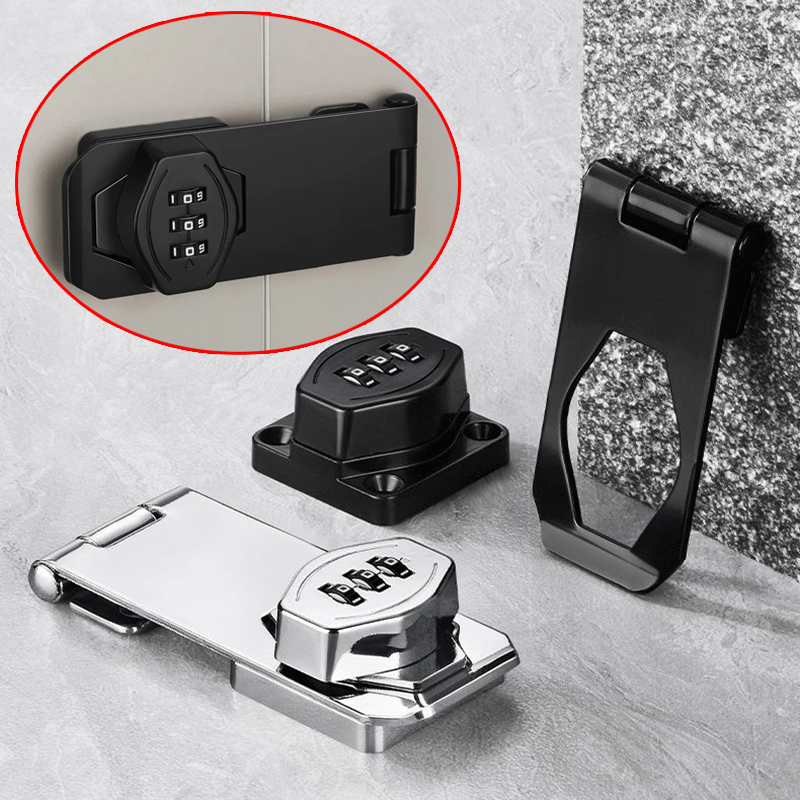 Anti-Theft Password Drawer Lock Dial 3 Digit Combination Cam Lock Metal ...