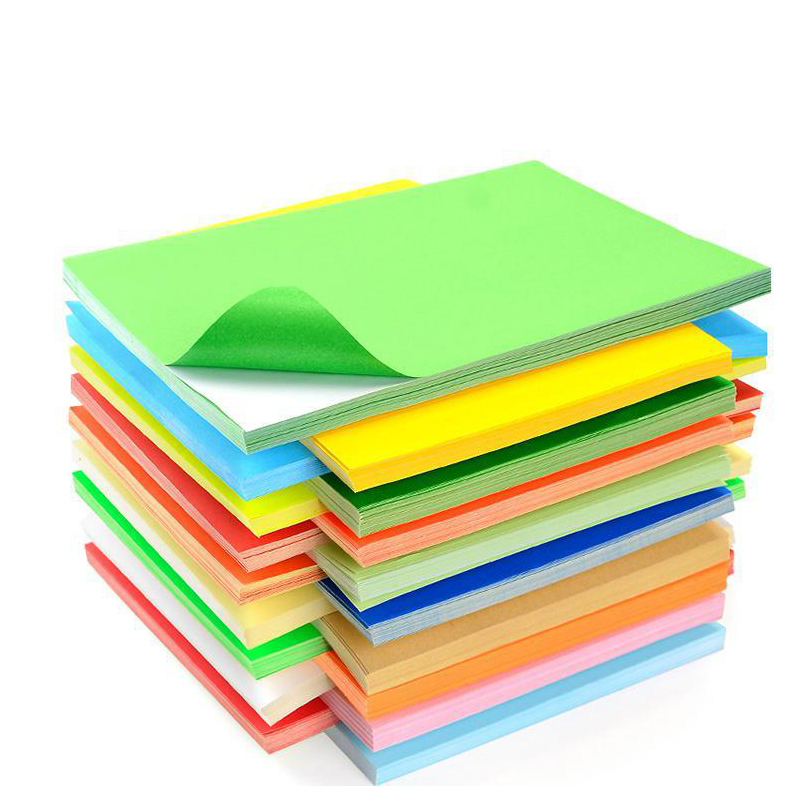A4 color stickers 20PCS color stickers printing paper red yellow labels ...