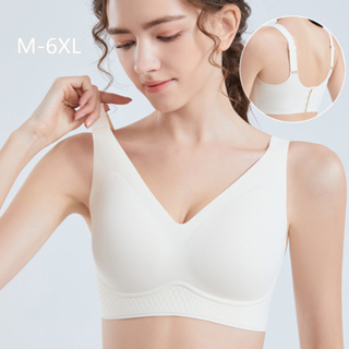 Cotton no steel ring bra one-piece gathering vest underwear women's large  size fat mm sports shockproof bra tube top summer
