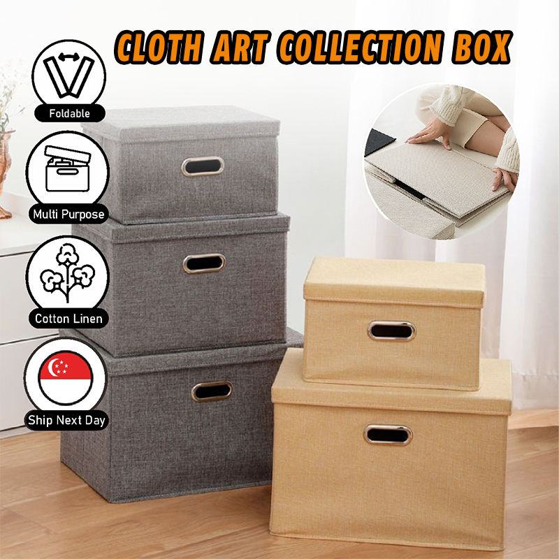 Multi Usage Fabric Storage Box /Foldable Storage Box/Clothes Organizer