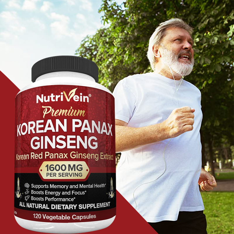 Korean Supplement 1600 mg High Strength Extract Suitable for Men and