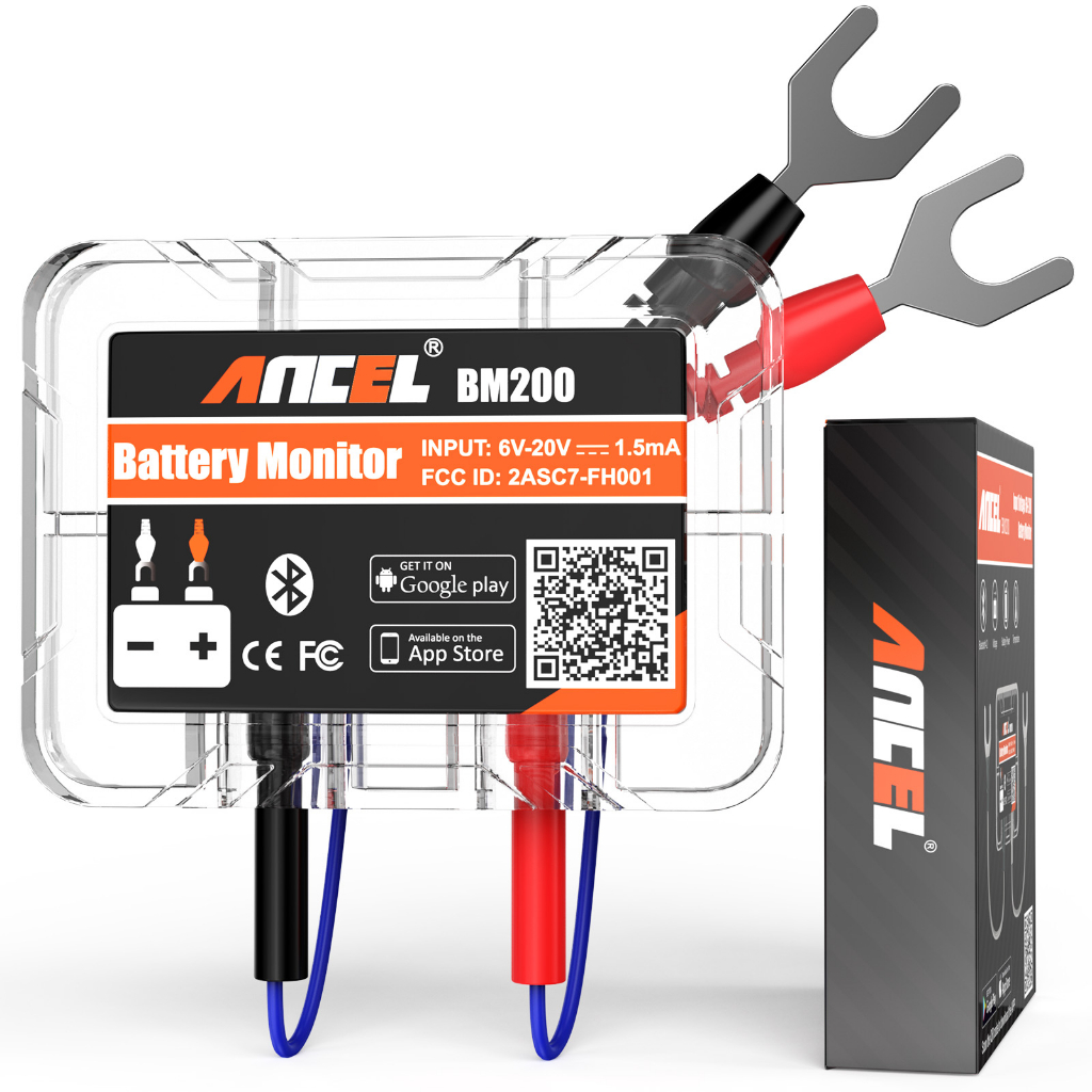 ANCEL BM200 12V Car Battery Tester Bluetooth 4.2 Automotive Battery