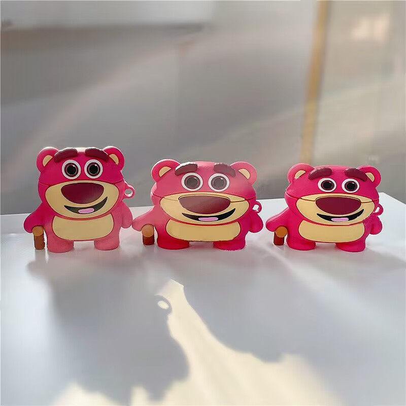Cute cartoon lotso case for airpods pro gen 2 1 2 pro 3 case cover ...