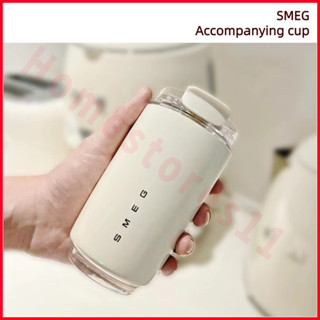 Original SMEG 320ML milk white portable cold and hot coffee cup