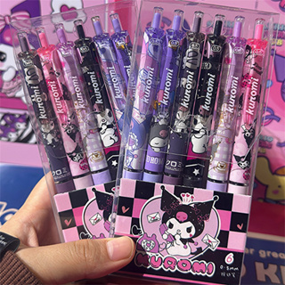 48PCS Sanrio Cinnamoroll Signature Press Neutral Pen Melody Stationery  Store Boxed Kuromi Student Stationery Hello Kitty Gel Pen